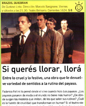 Critica de Brazos Quiebran en TXT